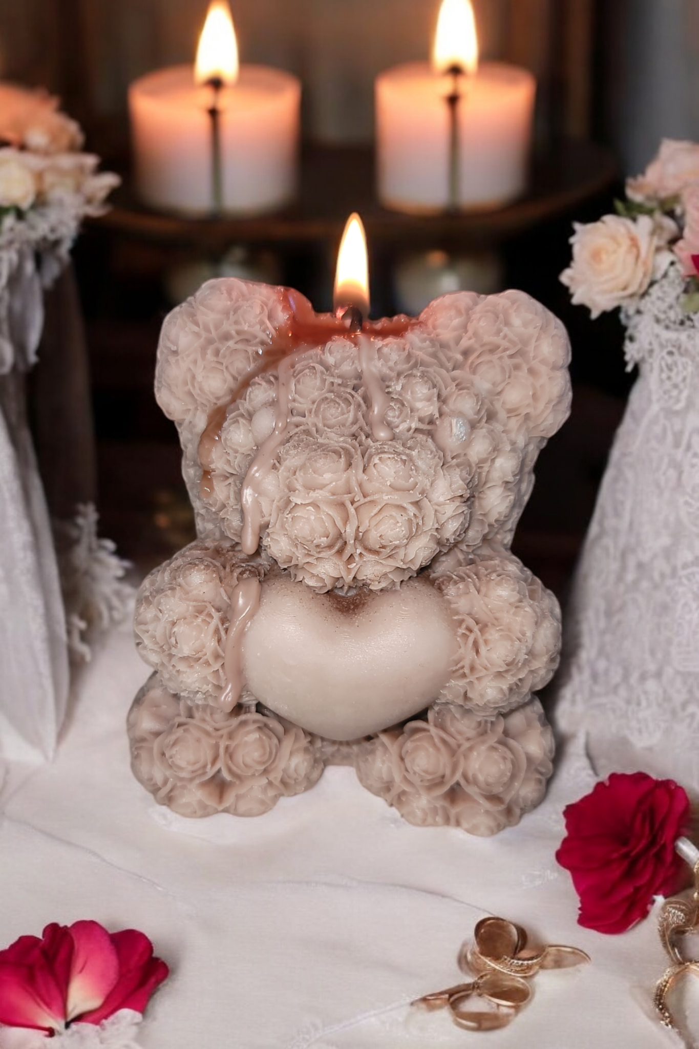 Handmade candle - Bear