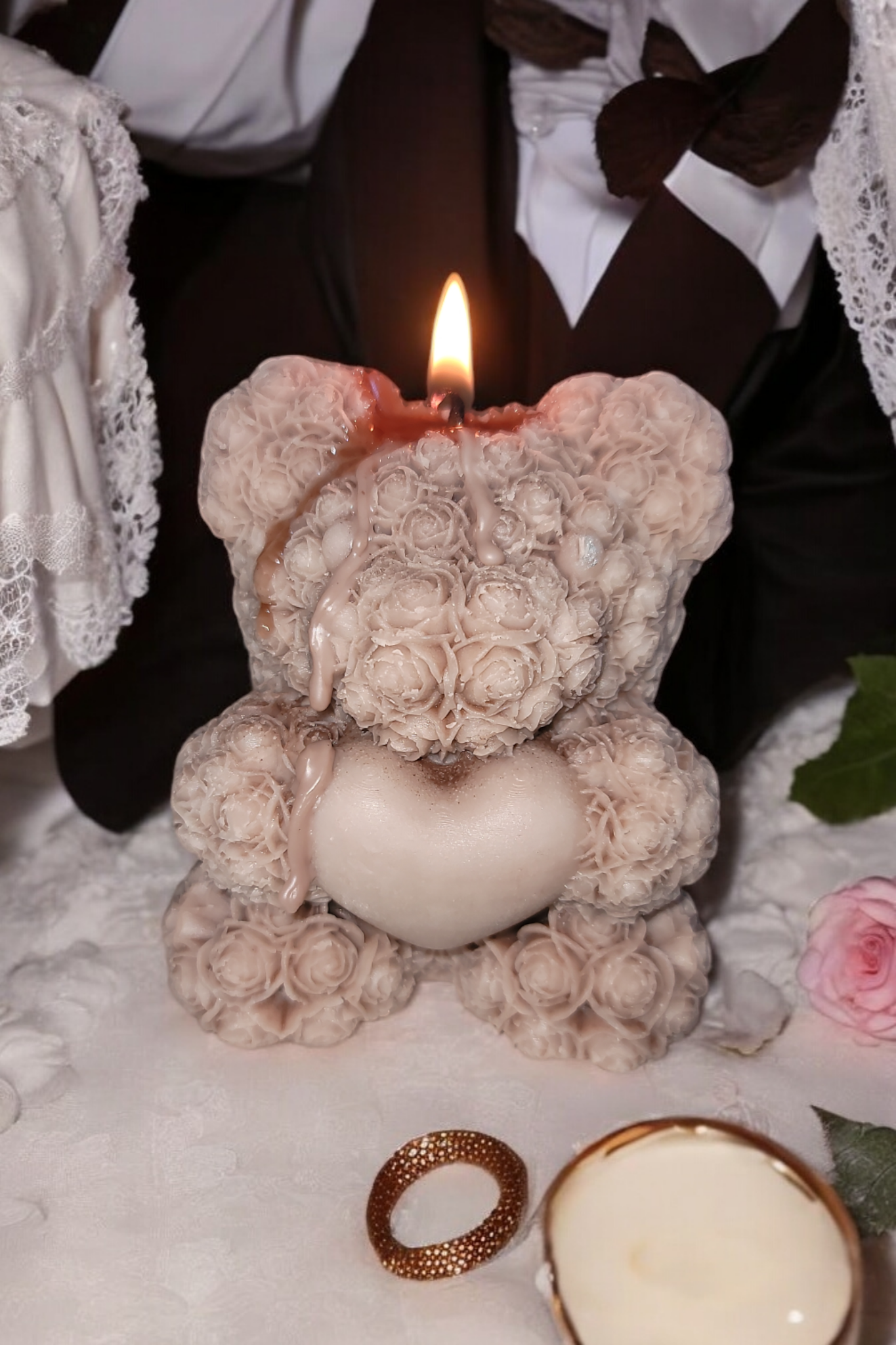 Handmade candle - Bear